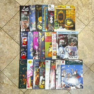 Lot of 21 Vintage Tole Painting Magazines 90s Cottagecore Farmhouse 90s Crafting